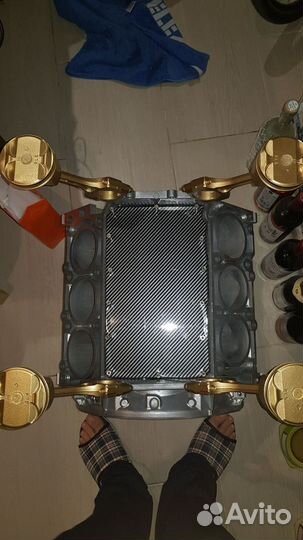 Блок двигателя для стола 6,8,12 цилиндров