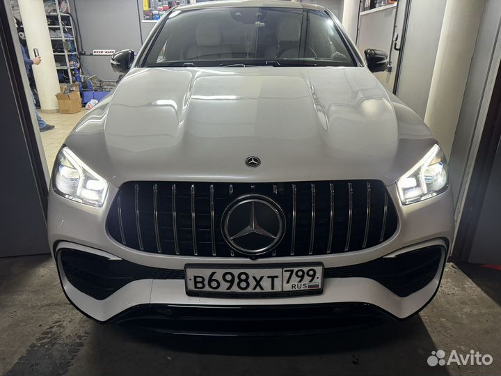 Передний бампер на Mercedes Gle / Coupe w167