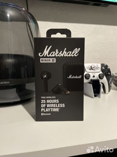 Беспроводные наушники Marshall minor 3