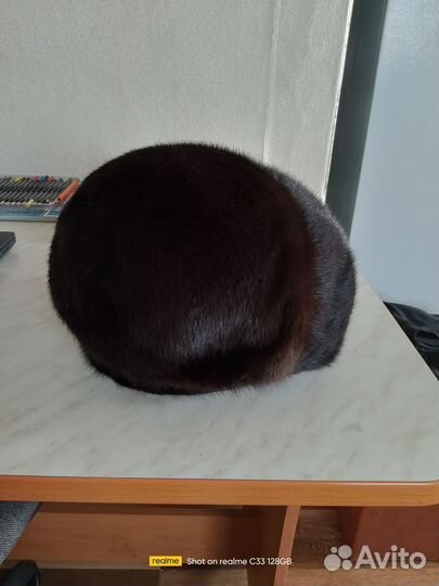 Шапка норковая женская бу