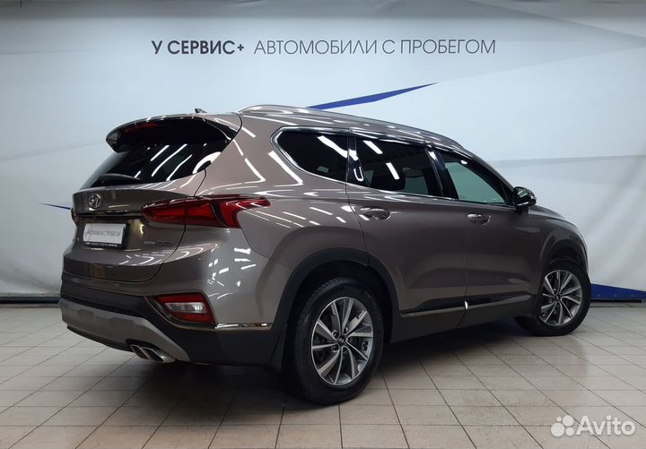 Hyundai Santa Fe 2.2 AT, 2019, 119 671 км