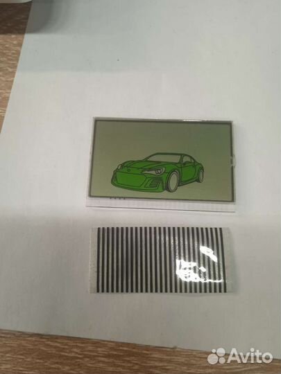 Дисплей брелка сигнализации