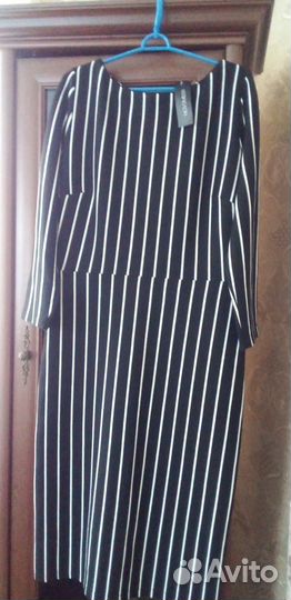 Платье трикотажное женское теплое