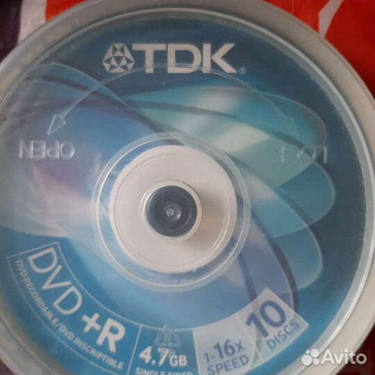 Семь чистых лазерных дисков