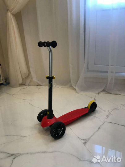 Самокат детский трехколесный бу
