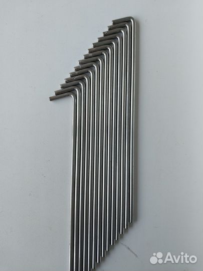 Колышки для палатки,шатра 5мм х 23см нерж.ст.новые