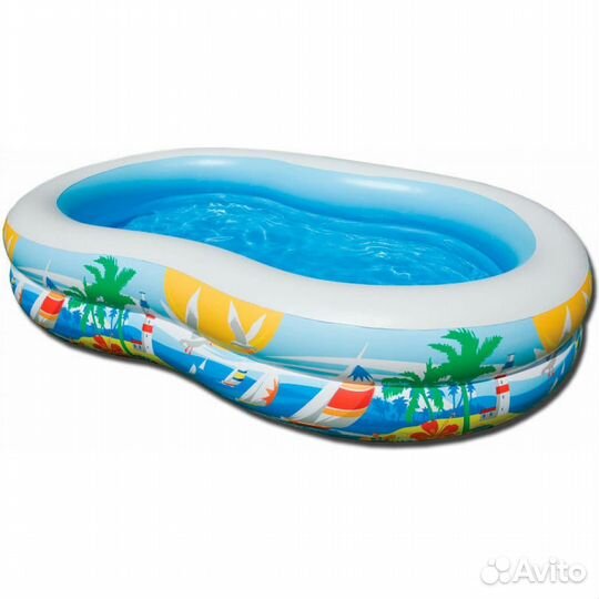 Надувной бассейн intex 56490