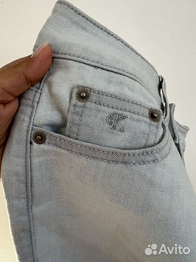 Джинсовые шорты calvin klein