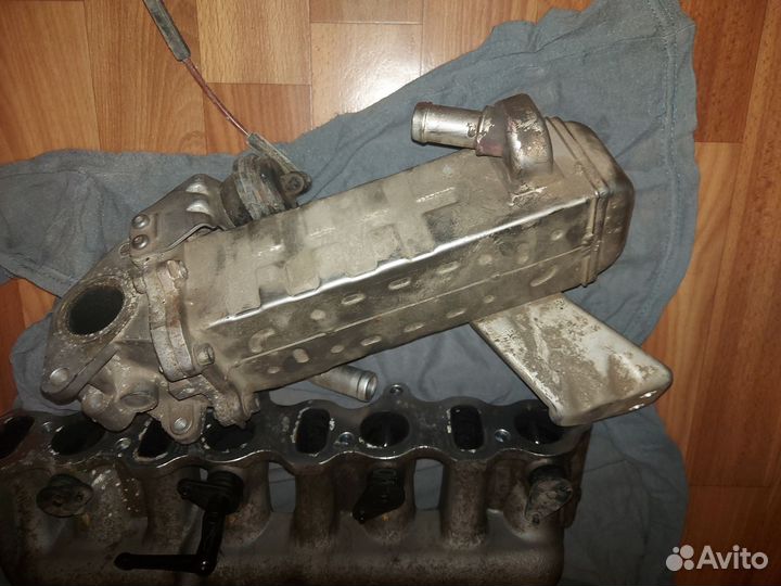 Радиатор теплообменник егр actyon new