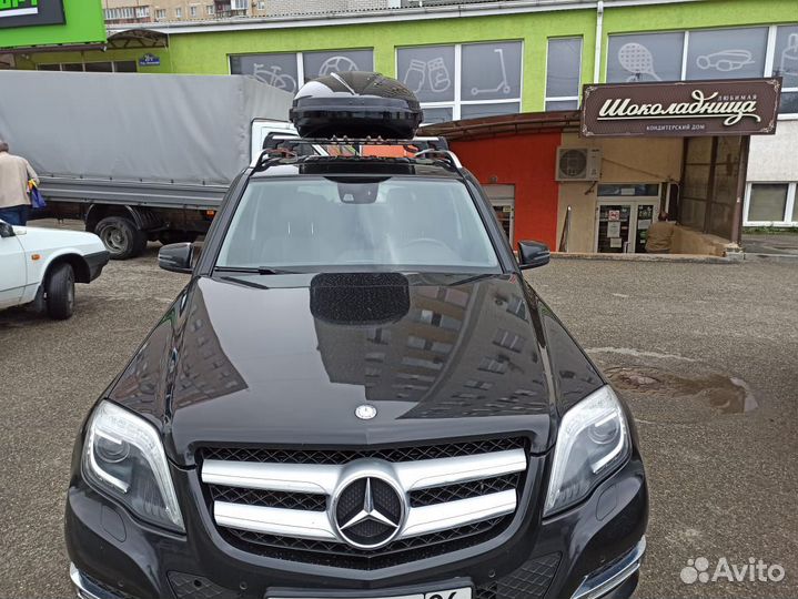 Автобокс на крышу Mercedes-Benz GLK