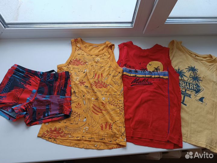 Футболки шорты пакетом размер 122