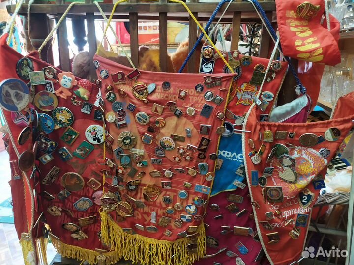 Значки СССР разная тема