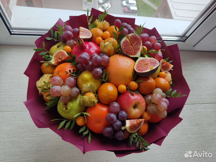 Съедобные букеты из фруктов