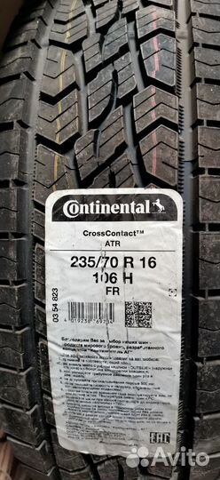 Continental CrossContact ATR 235/70 R16 H