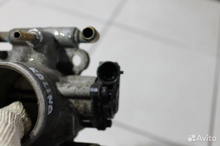 Заслонка дроссельная лада приора калина LADA 1.6