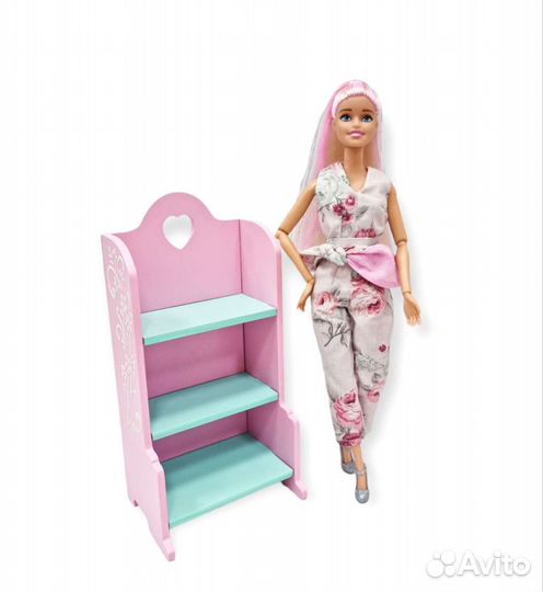 Мебель для кукол и кукольного домика 16 предметов