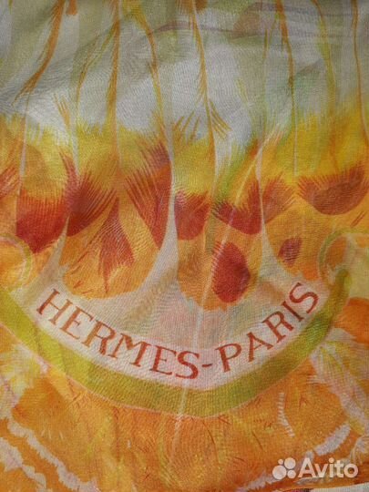 Шелковый платок Hermes 140*140