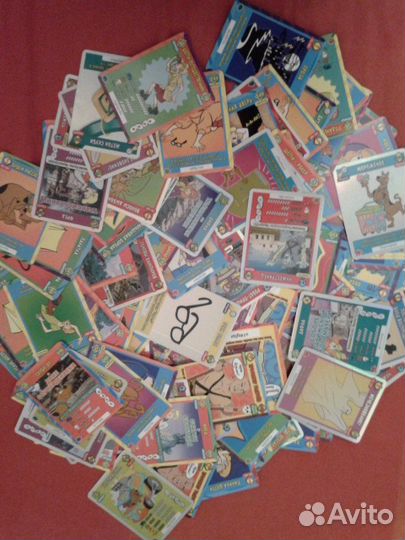 Карточки Скуби Ду 