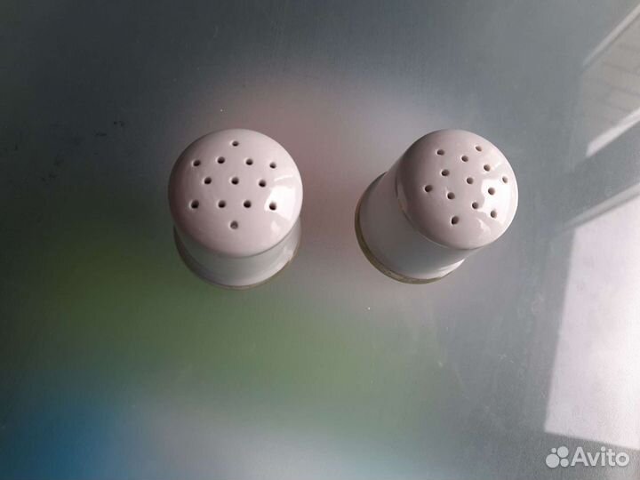 Солонка и перечница фарфор СССР