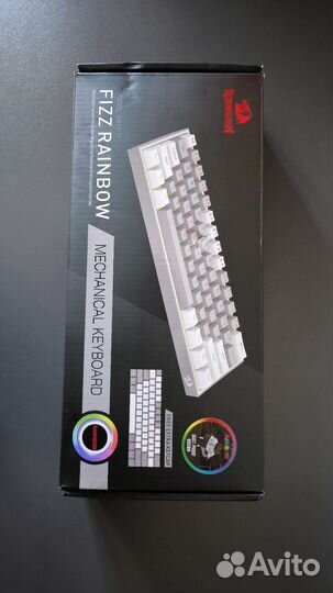 Клавиатура проводная Redragon Fizz Rainbow