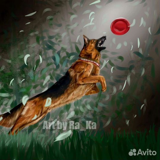 Портрет питомца на заказ