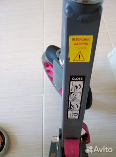 Самокат reaction 200mm 100 kg