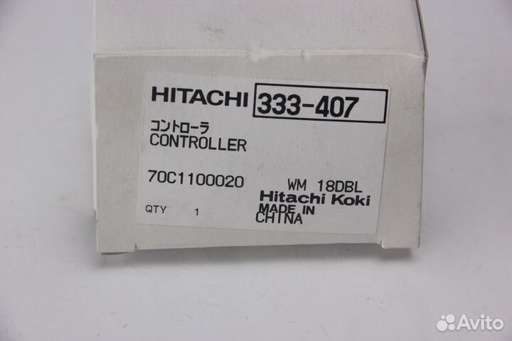 Контроллер шуруповерта WM18DBL Hitachi 333407