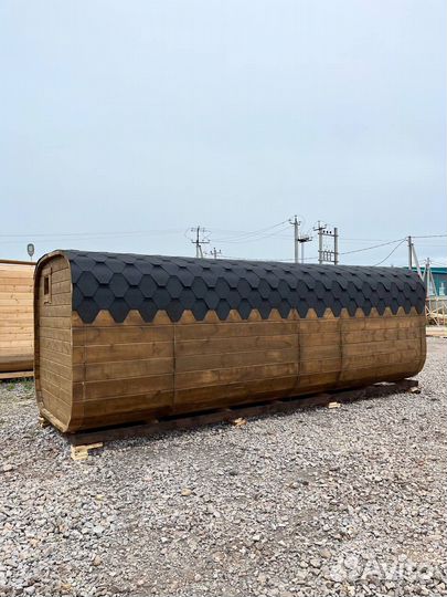 Баня-бочка с доставкой