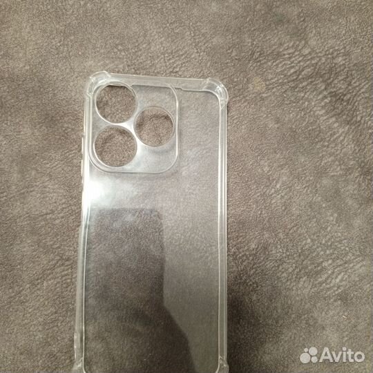 Чехол на tecno spark 10/10c с защитой углов