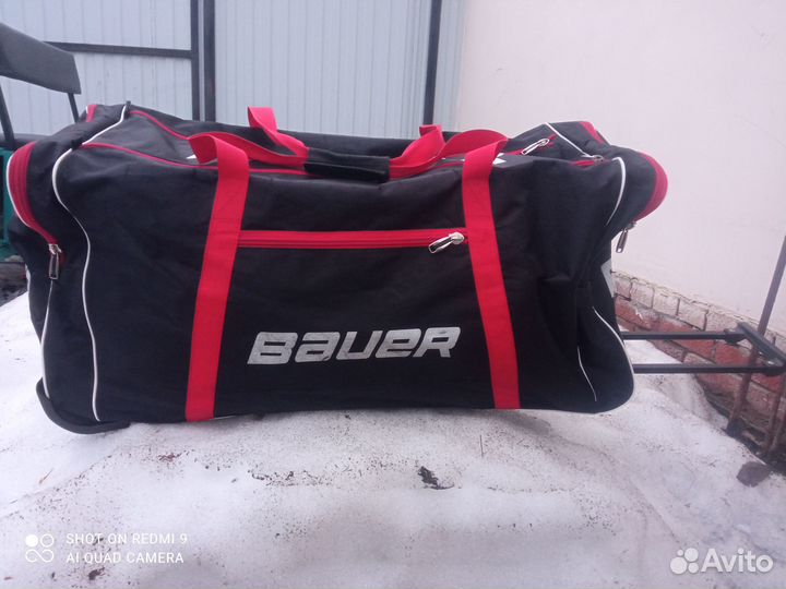 Хоккейный баул на колесах взрослый