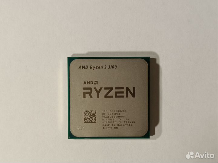 Процессор AMD ryzen 3 3100
