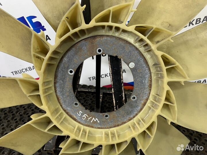 1757672 Крыльчатка вискомуфты Scania 5-series