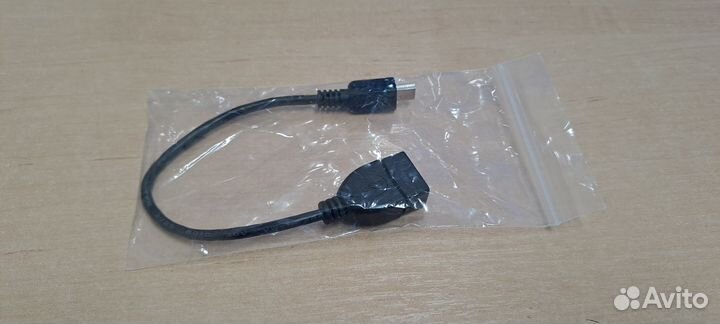 Кабель(переходник) mini-USB OTG - USB