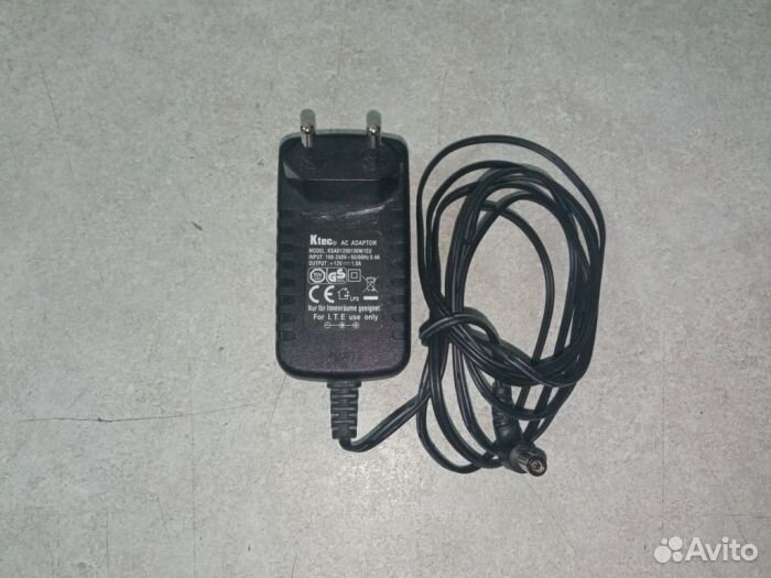 Блок питания внешний 12V 1A ksad1200100W1EU