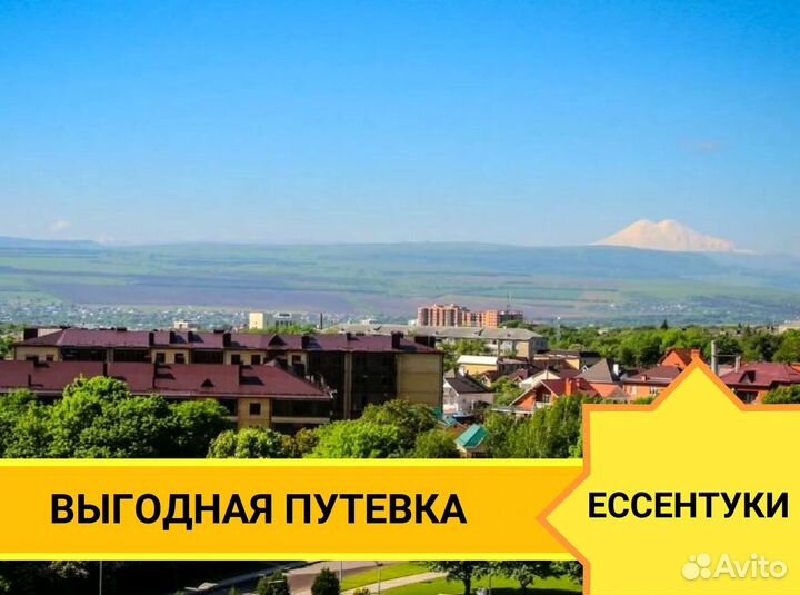 Тур путевка в Ессентуки 6 нч