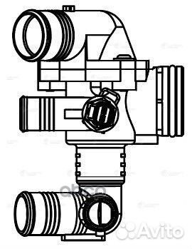 Термостат (88 C) (с корпусом) LT2021 luzar
