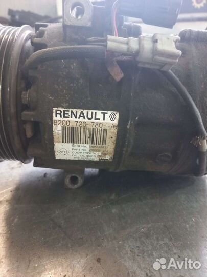 Компрессор кондиционера renault