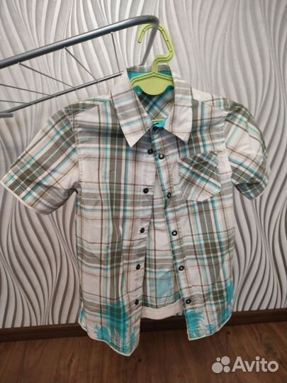 Рубашка для мальчика 122