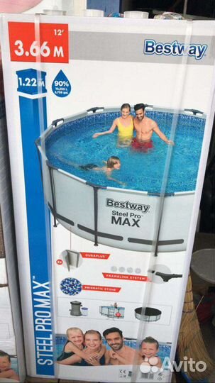 Каркасный бассейн bestway 366х122 (полный комплект