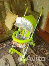 Прогулочная коляска - трость Glory 1101, зеленый