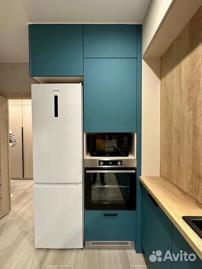 Прямая кухня на заказ. Производство в Омске