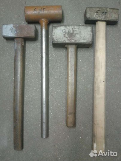 Грабли вилы лопаты молотки кувалды бу СССР