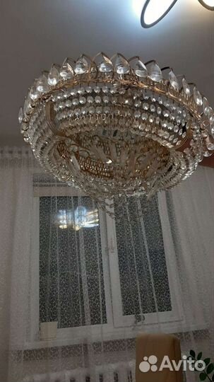 Люстра потолочная бу