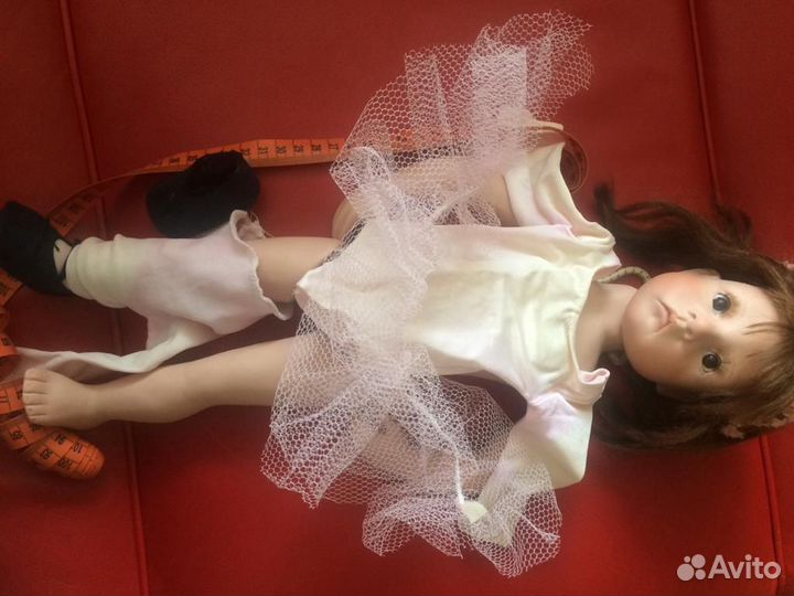 Кукла фарфоровая старинная