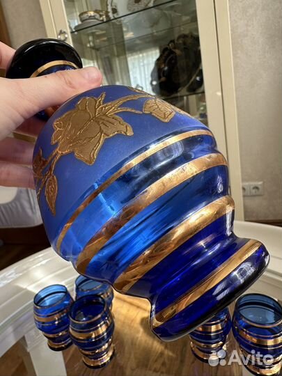 Графин с рюмками Bohemia