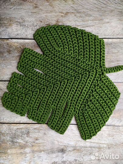 Лист Монстеры. Салфетка