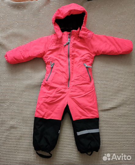 Детский зимний комбинезон на девочку