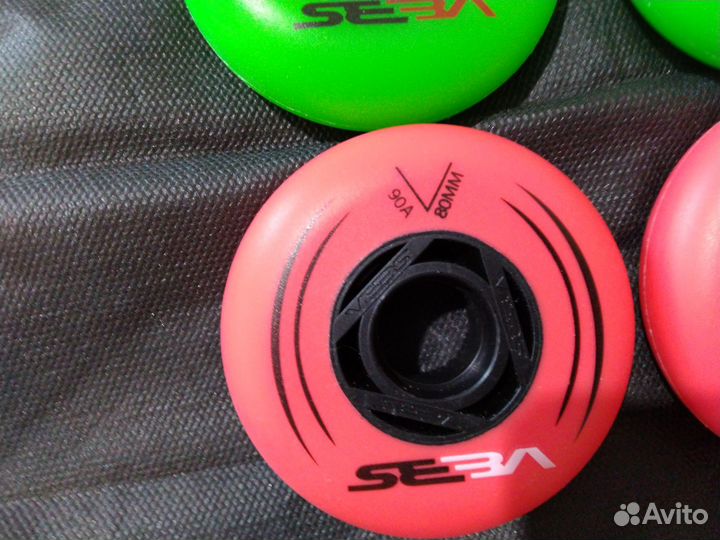 Колеса для роликов Seba 68 - 80mm 85A - 90A - 8шт