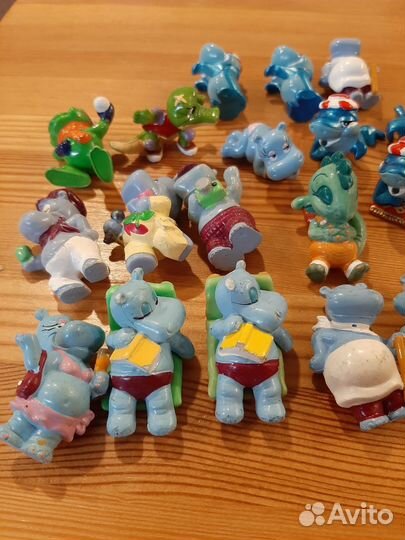 Игрушки из киндера 90х