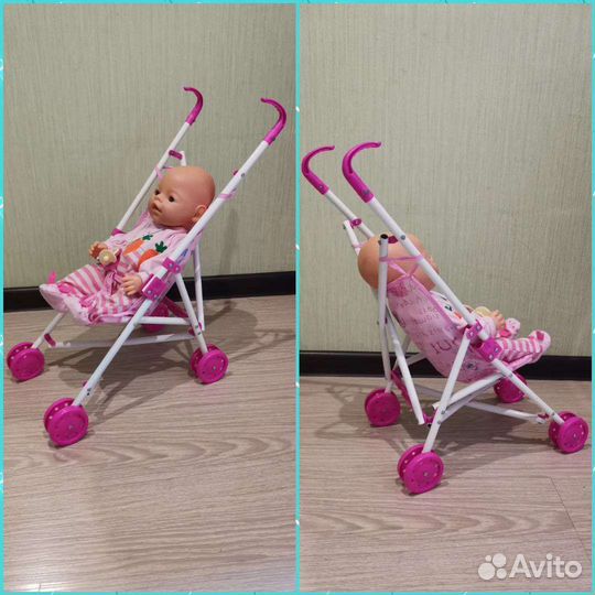 Коляска трость для куклы